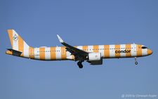 Airbus A321-271nx | D-ANLA | Condor  |  This Airbus A321neo of Condor is one of only two aircraft of this type painted in the Yellow Sunshine livery. | Z&UUML;RICH (LSZH/ZRH) 15.09.2026