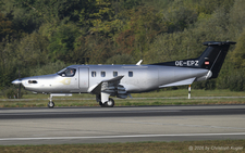 Pilatus PC-12/47E NGX | OE-EPZ | untitled (Goldeck-Flug)  |  This Pilatus PC-12 is seen here leaving runway 14 after its landing at Zurich. The aircraft started its journey at Innsbruck.  | Z&UUML;RICH (LSZH/ZRH) 25.09.2026