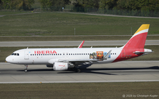 Airbus A320-214 | EC-MCS | Iberia  |  This Airbus A320 of Iberia is promoting Puerto Rico as holiday destination. | Z&UUML;RICH (LSZH/ZRH) 25.09.2026
