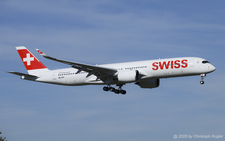 Airbus A350-941 | HB-IFC | Swiss International Air Lines  |  This Airbus A350-900 finally entered service on 21 SEP 2026, several weeks later than scheduled. It is seen here arriving from Seoul Incheon as flight LX123. | Z&UUML;RICH (LSZH/ZRH) 26.09.2026