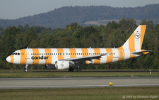 Airbus A320-212 | D-ATCH | Condor  |  This Airbus A320 of Condor Flugdienst is seen here taxing on taxiway H1 after landing on runway 14 in Zurich. | Z&UUML;RICH (LSZH/ZRH) 27.09.2026