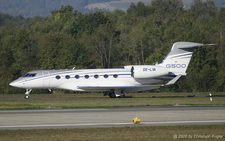 Gulfstream G500 (GVII) | OE-LVA | untitled (M Jet)  |  This Gulfstream G500 has been seen several times in Zurich. It has just arrived from Rennes and is now taxing to its parking position. | Z&UUML;RICH (LSZH/ZRH) 27.09.2026