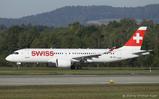 Bombardier CSeries 300 | HB-JCJ | Swiss International Air Lines  |  This Bombardier CSeries 300 aircraft of Swiss International Air Lines is seen here operating flight LX257 from Tel Aviv. Flights to this destination will often result in a police escort which is not visible on the picture.  | Z&UUML;RICH (LSZH/ZRH) 27.09.2026