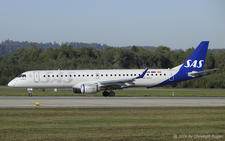 Embraer ERJ-195LR | SE-RSJ | SAS Scandinavian Airlines System  |  This Embraer ERJ-195 of SAS Link is seen here operating flight SK601 from Copenhagen on behalf of its parent company, SAS Scandinavian Airlines System. | Z&UUML;RICH (LSZH/ZRH) 27.09.2026