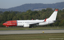Boeing 737-8JP | LN-NII | Norwegian Air Shuttle  |  Norwegian Air Shuttle used to depict Nordic celebrities in the tail. Unfortunately, this Boeing 737-800 arrived with no such painting. | Z&UUML;RICH (LSZH/ZRH) 27.09.2026