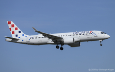 Airbus A220-300 | 9A-CAE | Croatia Airlines  |  This Airbus A220-300 of Croatia Airlines is seen here arriving from Split as flight OU462.  | Z&UUML;RICH (LSZH/ZRH) 28.09.2026