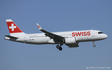 Airbus A320-271n | HB-JDM | Swiss International Air Lines  |  This is the latest Airbus A320neo currently in the inventory of Swiss International Air Lines. It is seen here operating flight LX1853 from Thessaloniki. | Z&UUML;RICH (LSZH/ZRH) 28.09.2026