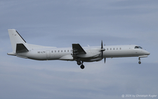 SAAB 2000 | SE-LTV | untitled (SAAB)  |  This SAAB 2000 is seen here arriving from Bromma. Unfortunately, the sun was gone when the plane arrived.  | Z&UUML;RICH (LSZH/ZRH) 04.10.2026