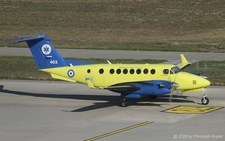 Textron King Air 350i | 403 | Greek Air Force  |  This King Air 350i of the Greek Air Force has arrived in Zurich for maintenance with Jet Aviation. | Z&UUML;RICH (LSZH/ZRH) 05.10.2026