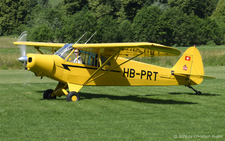 Piper PA-18-150 Super Cub | HB-PRT | private  |  This Piper PA-18 was built 1953 and is now based at Bern-Belp. | LSZO 13.06.2026