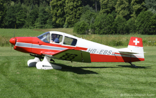Jodel DR.1050 | HB-EBS | private  |  This 1961-built Jodel DR.1050 is based at Ecuvillens and is seen here arriving at Berom&uuml;nster. | LSZO 13.06.2026